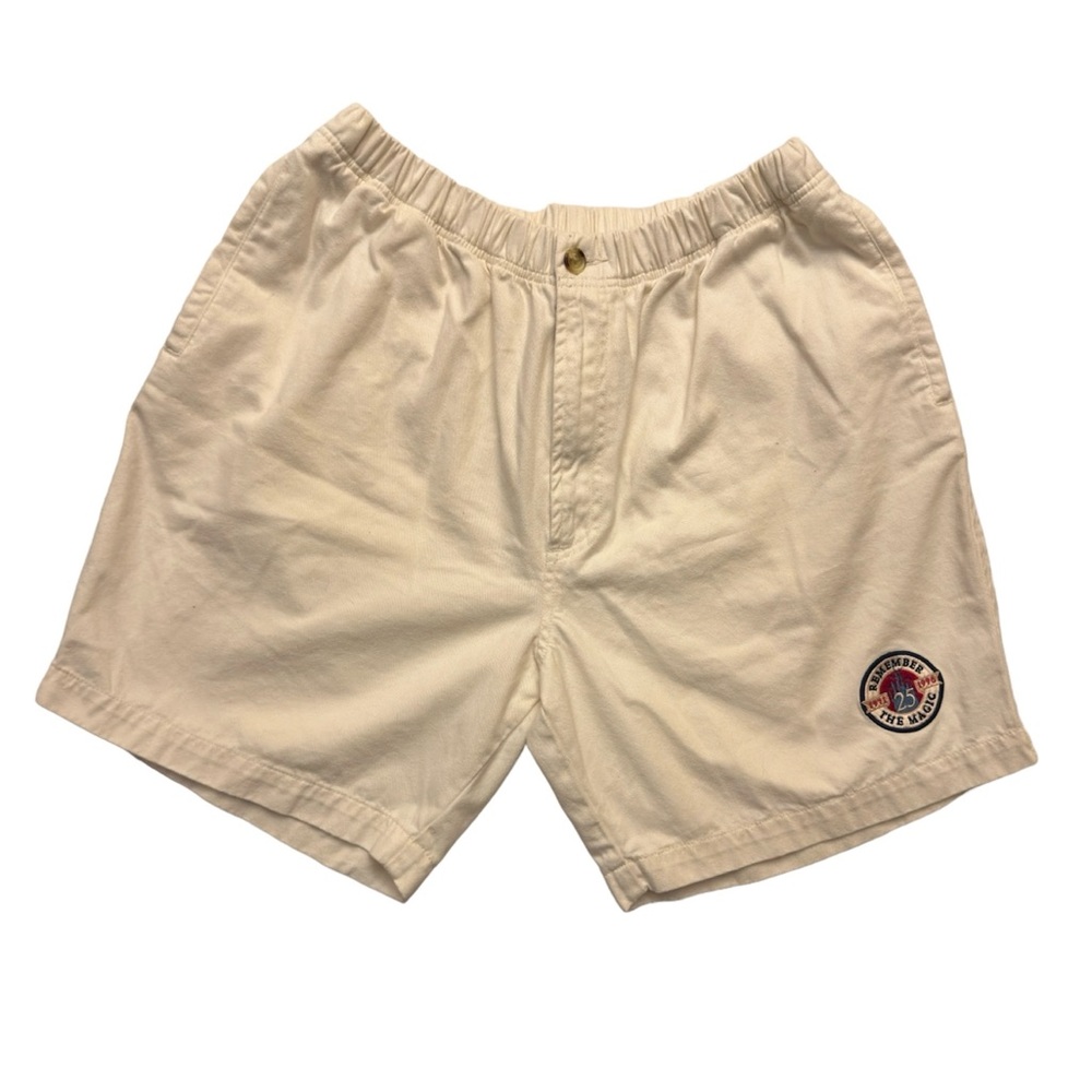 Disney Parks 1996 Vintage Tan shorts 25th Anniv Magic Kingdom Icon Size XXL